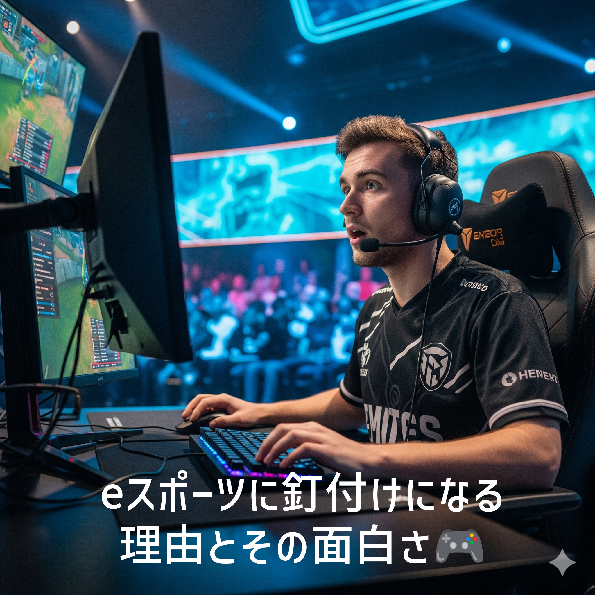 eスポーツに釘付けになる理由とその面白さ🎮