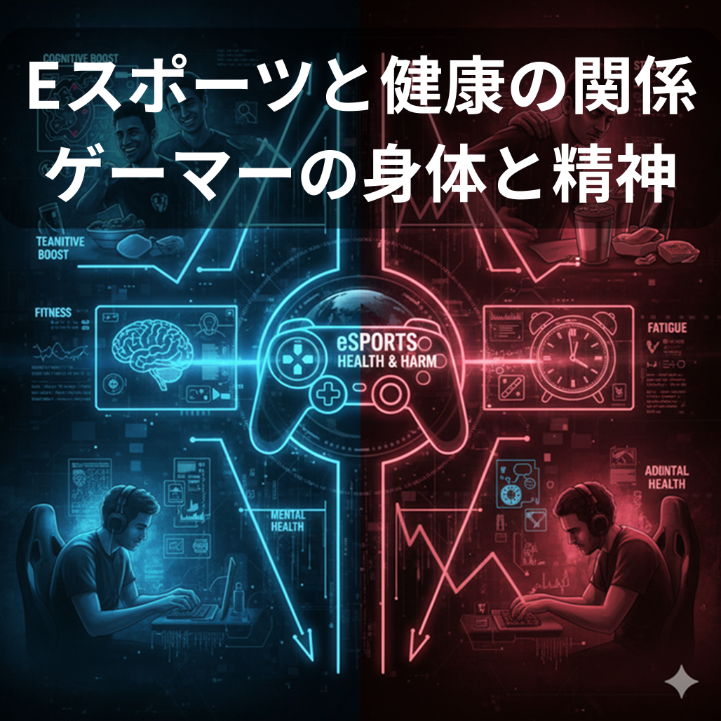 Eスポーツは健康に良い？悪い？AFRAS（アフラス）鹿児島中央校がゲーマーの身体と心を考える