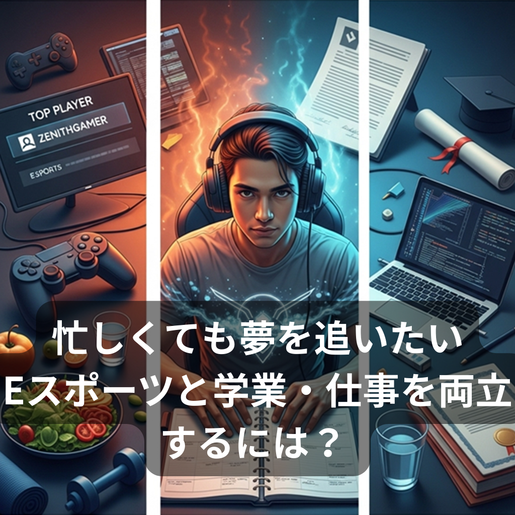 AFRAS（アフラス）鹿児島中央校が考える。eスポーツと学業・仕事を両立するには？ 忙しい中でも夢を追うための工夫。