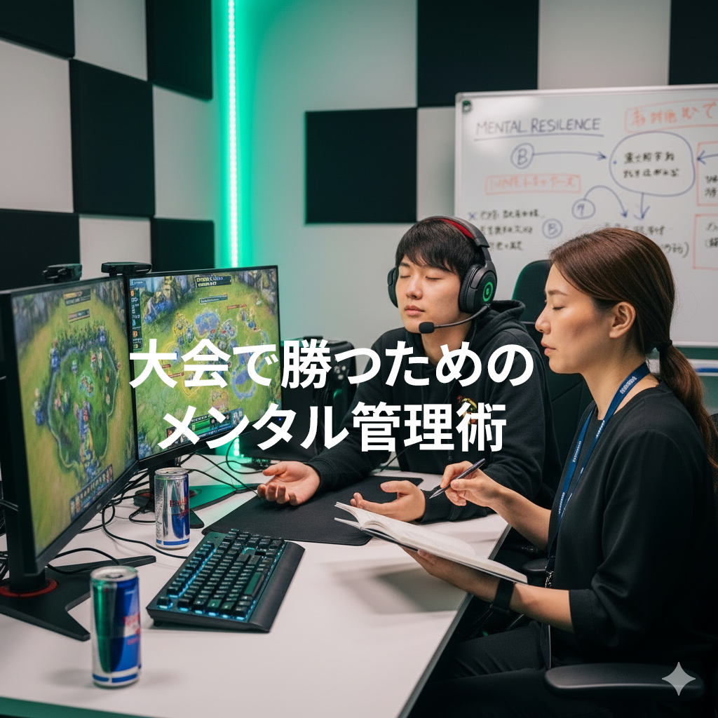 🧠 大会で勝つためのメンタル管理術