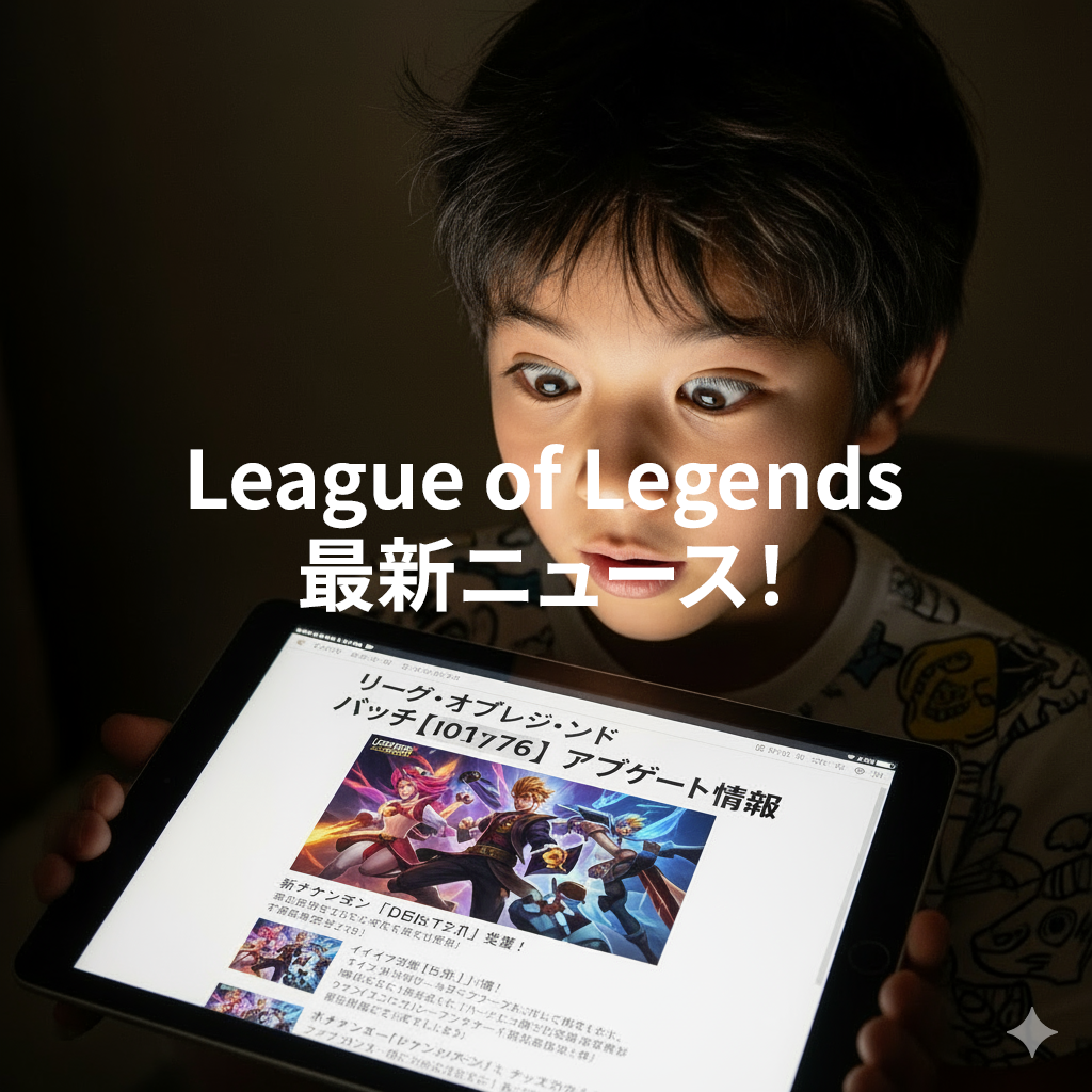 League of Legends 最新ニュース！鹿児島中央校からお届け