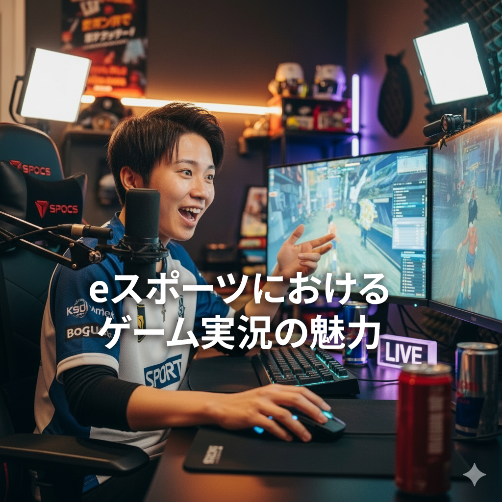 🎮 鹿児島から学ぶ！eスポーツにおけるゲーム実況の魅力【鹿児島中央校】