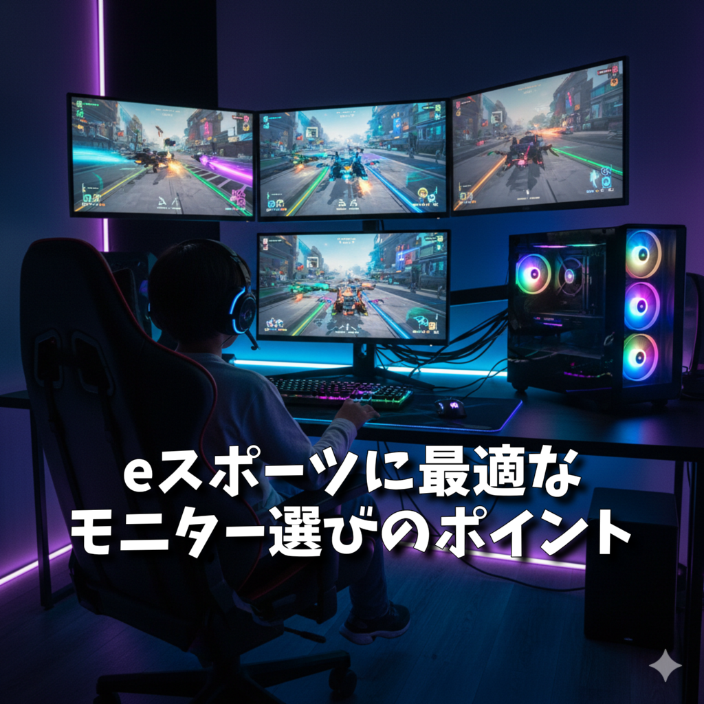 🖥️鹿児島中央校から学ぶ！eスポーツに最適なモニター選びのポイント✨