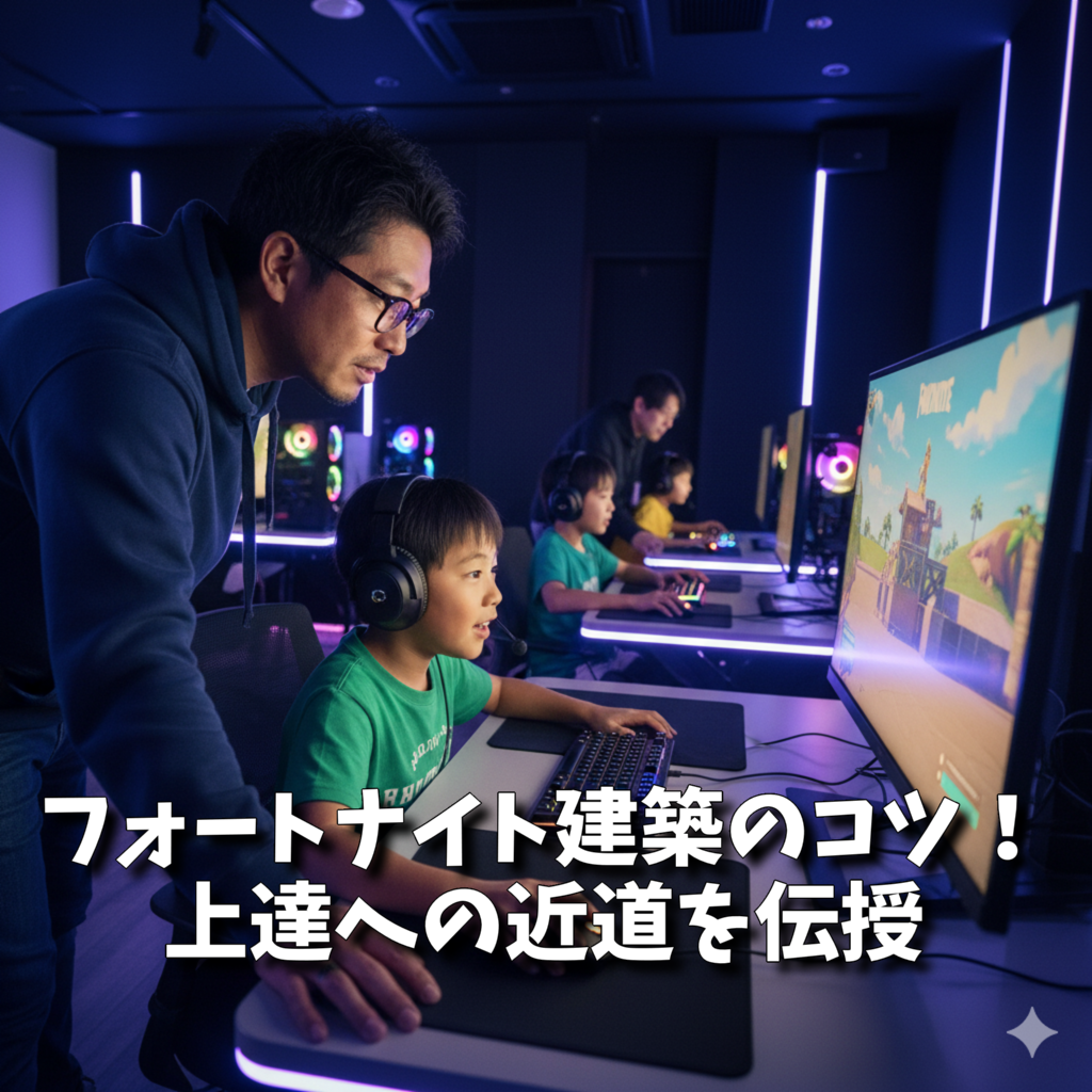 🎮【AFRAS鹿児島中央校ブログ】🎮🏗️フォートナイト建築のコツ！上達への近道を伝授🏆