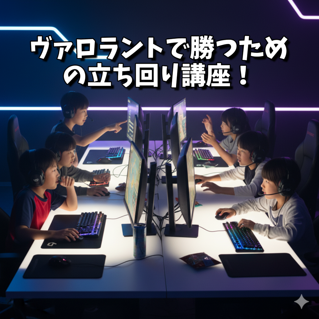 🎯ヴァロラントで勝つための立ち回り講座！〜鹿児島中央校から世界を目指そう〜