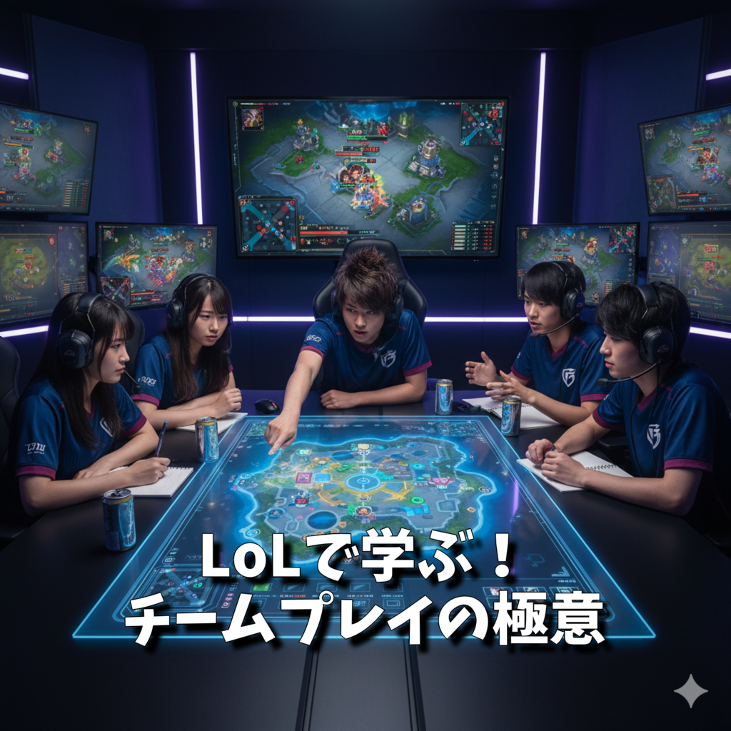 🔥LoLで学ぶ！チームプレイの極意【AFRAS鹿児島】🎮
