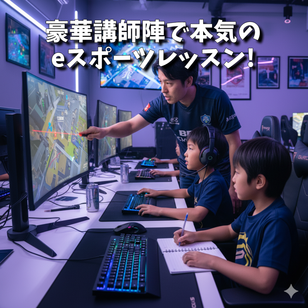 🎮アフラス鹿児島中央校｜豪華講師陣で本気のeスポーツレッスン🔥