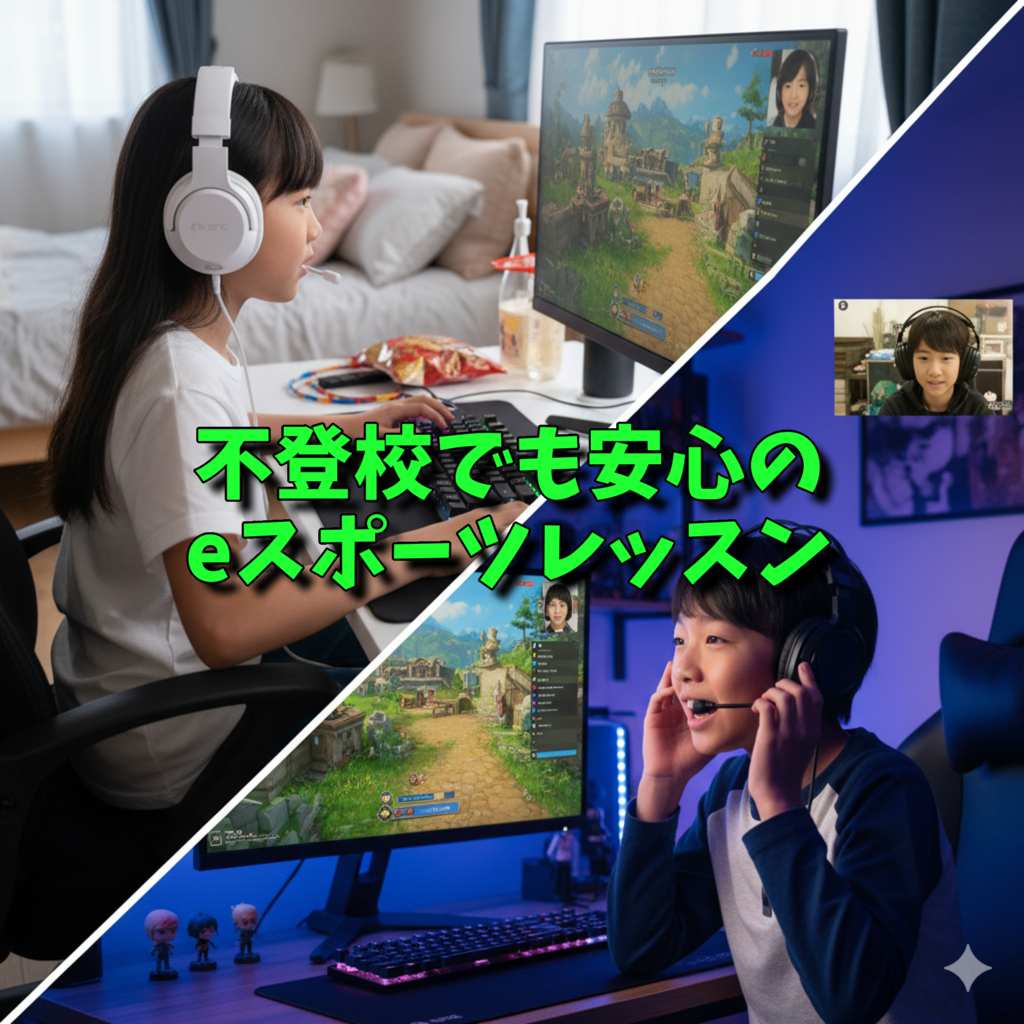 🎮鹿児島中央校で学ぶ！不登校でも安心のeスポーツレッスン🌈