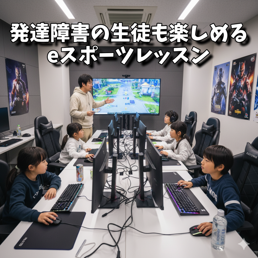 🌟鹿児島中央校で自信を育てる！発達障害の生徒も楽しめるeスポーツレッスン🎮