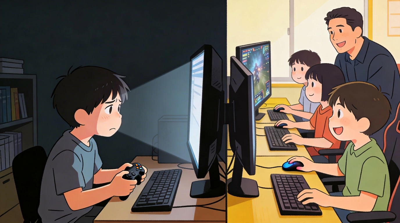 不登校だけどゲームは大好き──藤沢で見つかる「eスポーツスクール」という新しい居場所