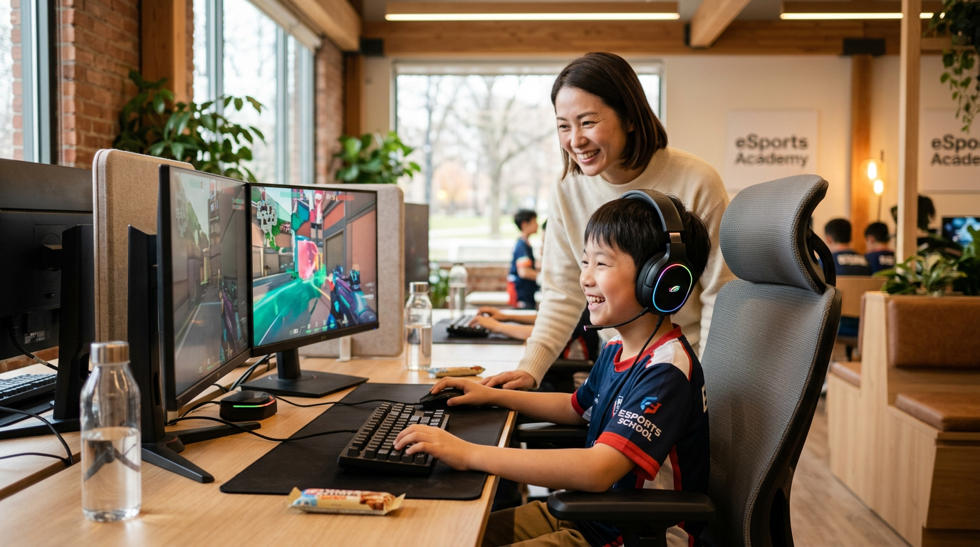 「ゲームばかりで大丈夫？」と心配な保護者へ。eスポーツが習い事として選ばれる理由とAFRAS藤沢校の無料体験