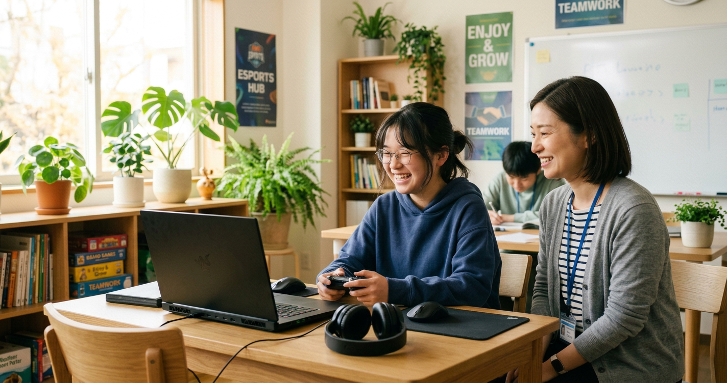 不登校の子どもの自己肯定感を取り戻す一歩に。藤沢のeスポーツ教室で増える“居場所”という選択肢